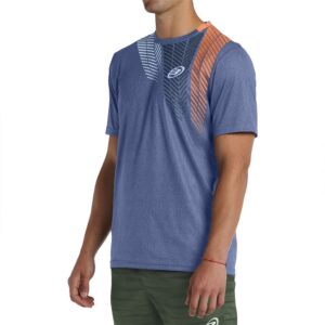 Bullpadel Liria Short Sleeve T-shirt Azul S Hombre