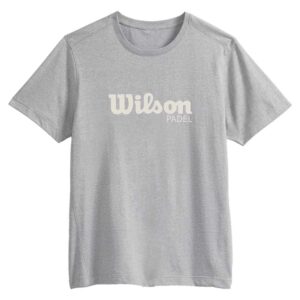 Wilson Graphic Short Sleeve T-shirt Gris S Hombre