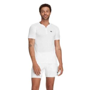 Wilson Series Seamless 2.0 Short Sleeve T-shirt Blanco M Hombre