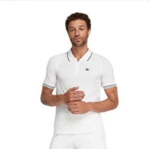 Wilson Series Seamless Long Sleeve Polo Blanco M Hombre