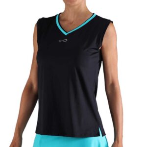 Endless Blur Sleeveless T-shirt Azul L Mujer