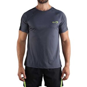Endless Crossback Short Sleeve T-shirt Gris L Hombre