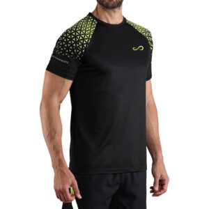Endless Feisty Geo Short Sleeve T-shirt Negro L Hombre