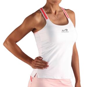 Endless Glow Sleeveless T-shirt Blanco XS Mujer