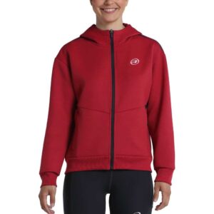 Bullpadel Yesca 24v Full Zip Sweatshirt Rojo S Mujer
