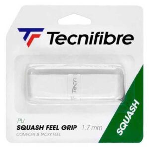 Tecnifibre Feel Squash Grip 12 Units Transparente