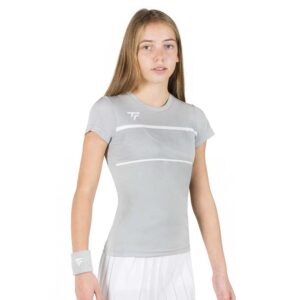Tecnifibre Team Tech Short Sleeve T-shirt Gris 8-10 Years Niño