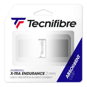 Tecnifibre X-tra Endurance Overgrip 12 Units Blanco