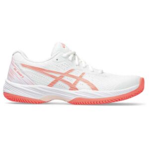 Asics Gel-game 9 Oc Clay Shoes Blanco EU 42 1/2 Mujer