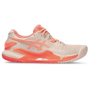 Asics Gel-resolution 9 All Court Shoes Rosa EU 43 1/2 Mujer