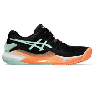 Asics Gel-resolution 9 Padel Shoes Naranja EU 35 1/2 Mujer