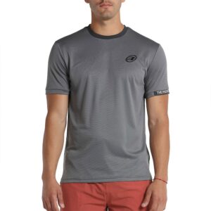 Bullpadel Useme Short Sleeve T-shirt Gris S Hombre