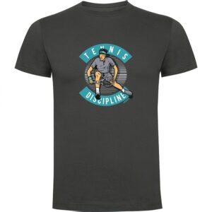 Kruskis Tennis Discipline Short Sleeve T-shirt Gris 2XL Hombre