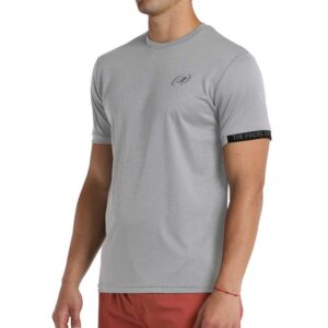 Bullpadel Useme Short Sleeve T-shirt Gris L Hombre